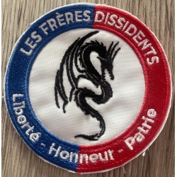 Patch Brodé Coeur ( 8/9 cm )
