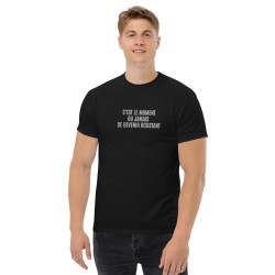 T-shirt classique homme Col...