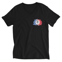 T-shirt Unisexe à Manches Courtes et Col V