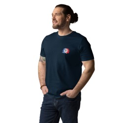 T-shirt Homme en coton biologique Col Rond