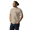 T-shirt Homme en coton biologique Col Rond